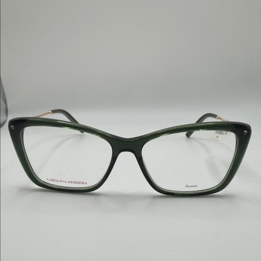 Carolina Herrera Stylish Green Women's Glasses HER0155 No Case